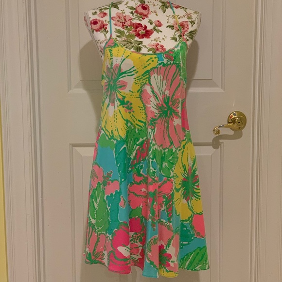 Lilly Pulitzer Big Flirt silk dress size Small - Picture 2 of 10
